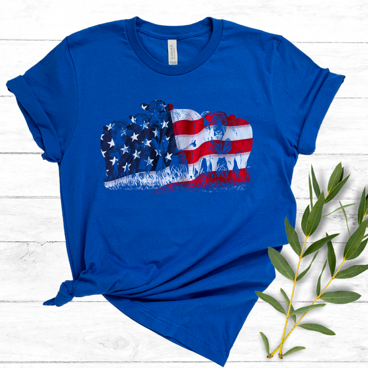 Patriotic Herd DTF Print