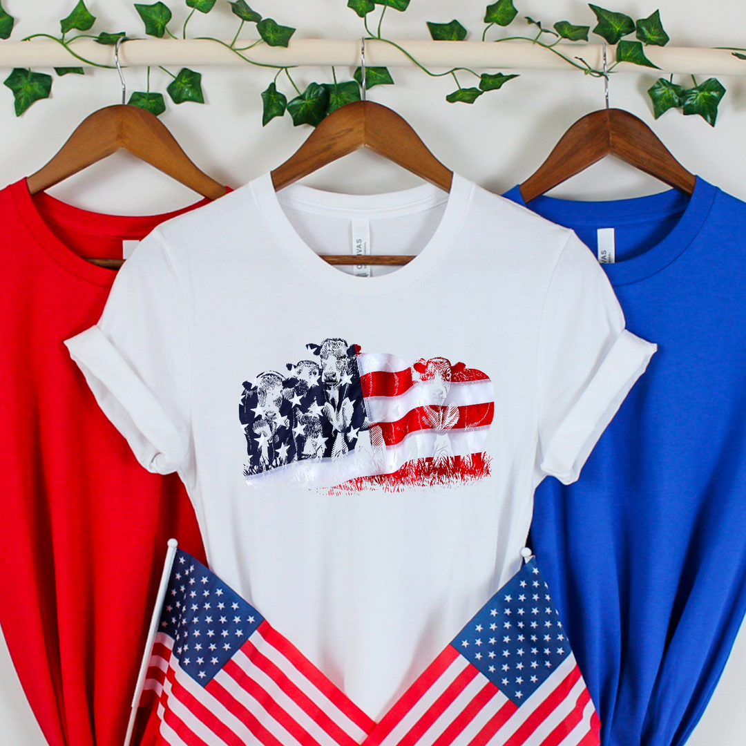 Patriotic Herd DTF Print