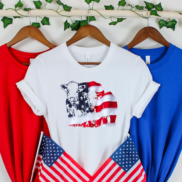 Patriotic Herd DTF Print