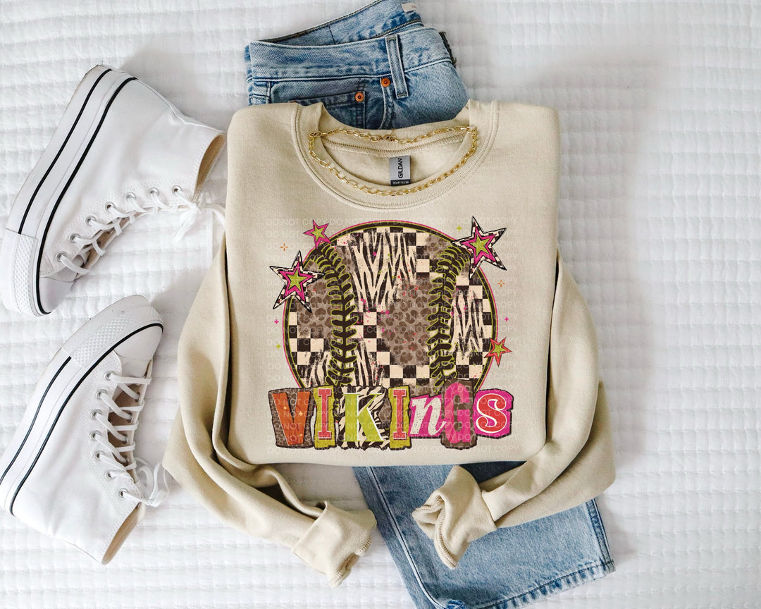 Baseball Softball DTF Print