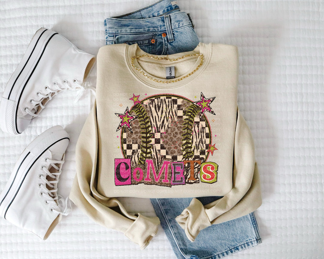 Baseball Softball DTF Print