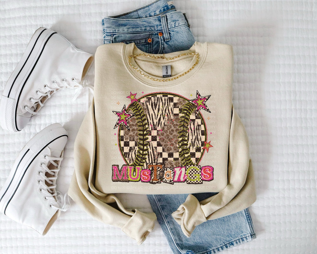 Baseball Softball DTF Print