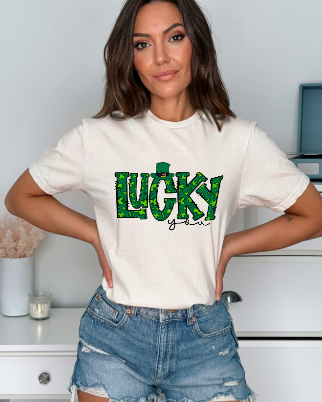 Lucky You DTF Print