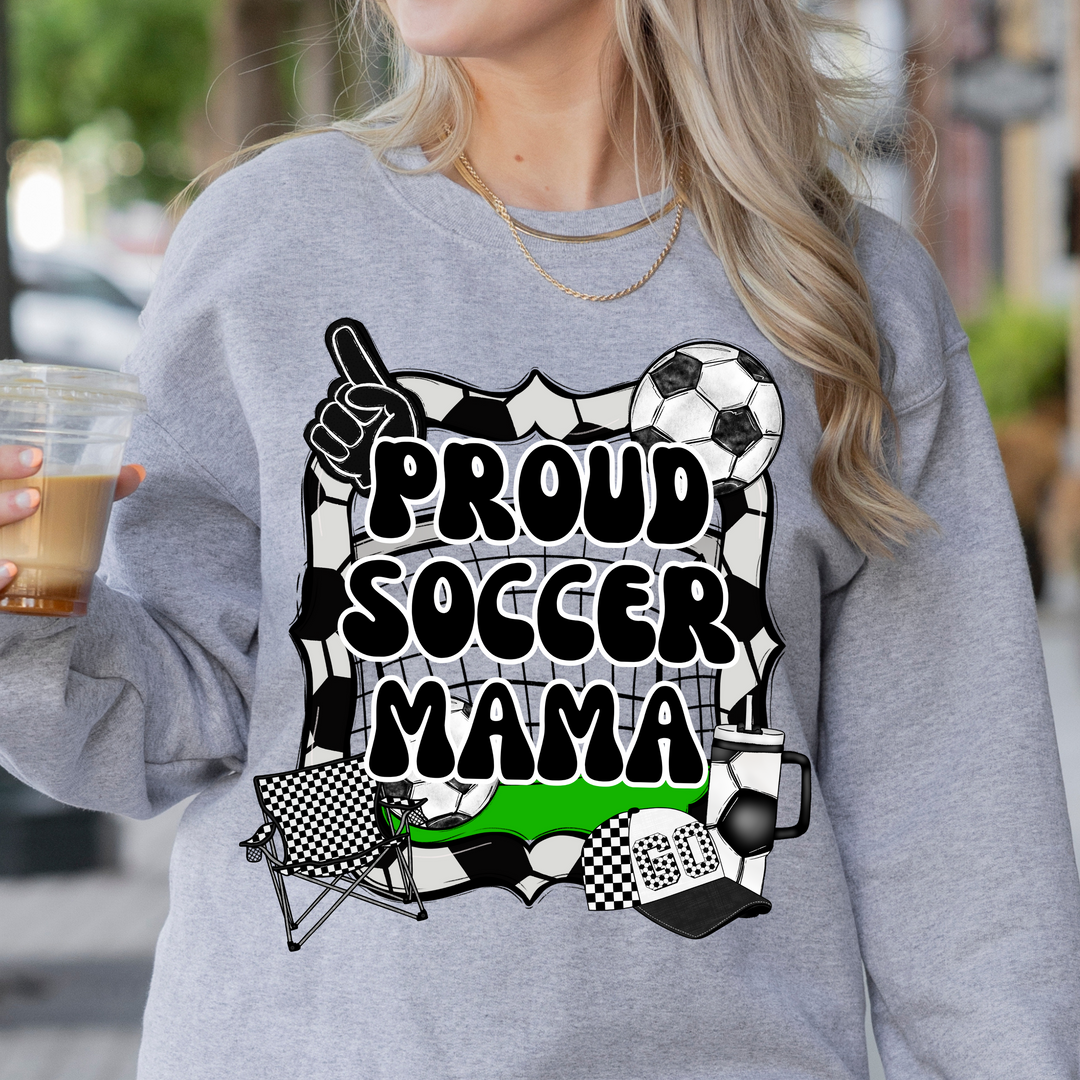 Proud Soccer Mama DTF Print