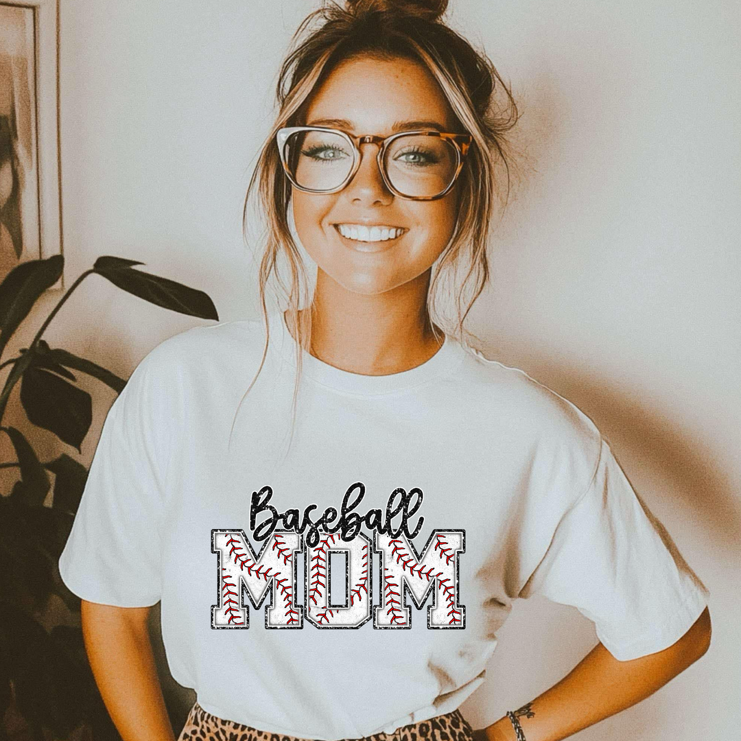 Baseball Mom DTF Print