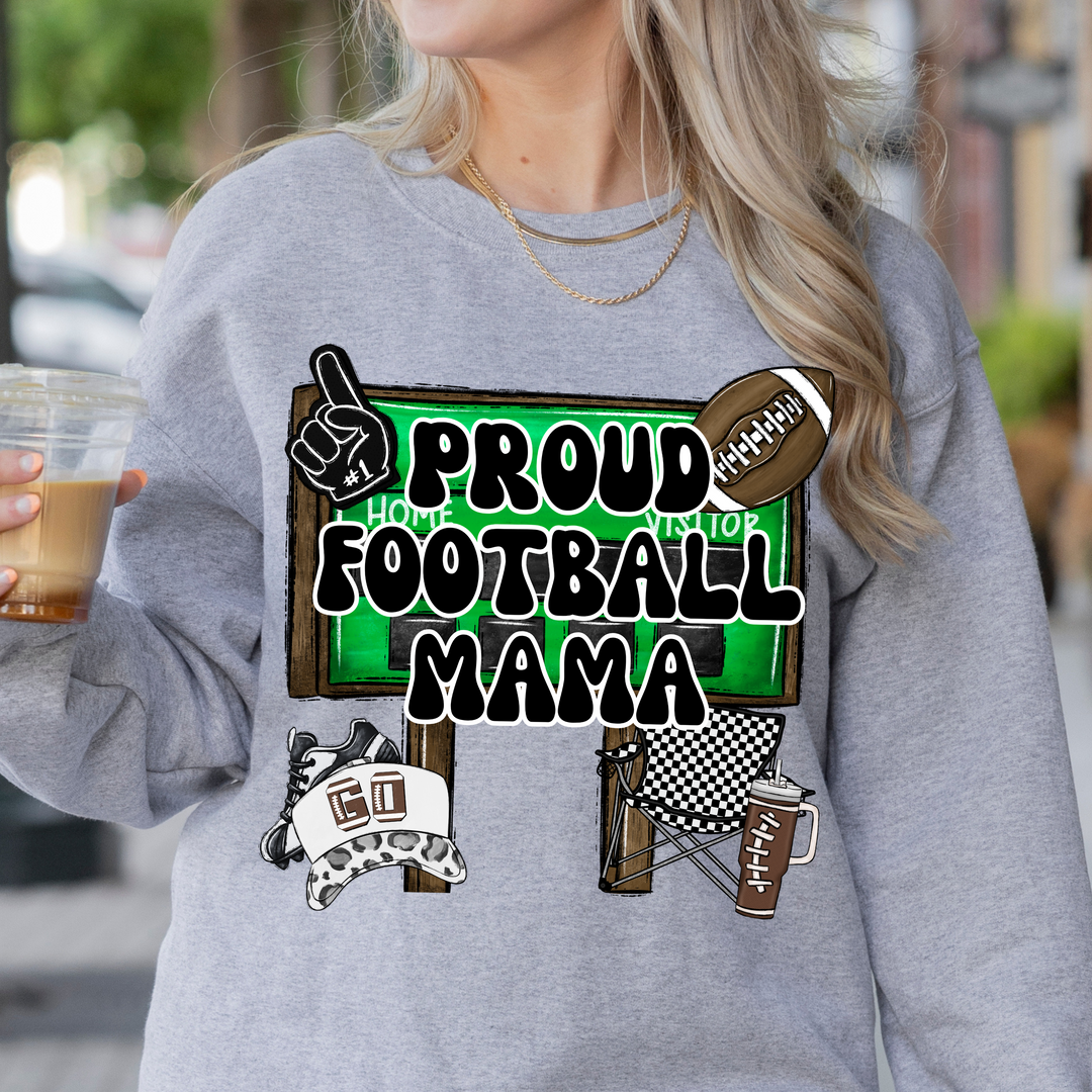 Proud Football Mama DTF Print