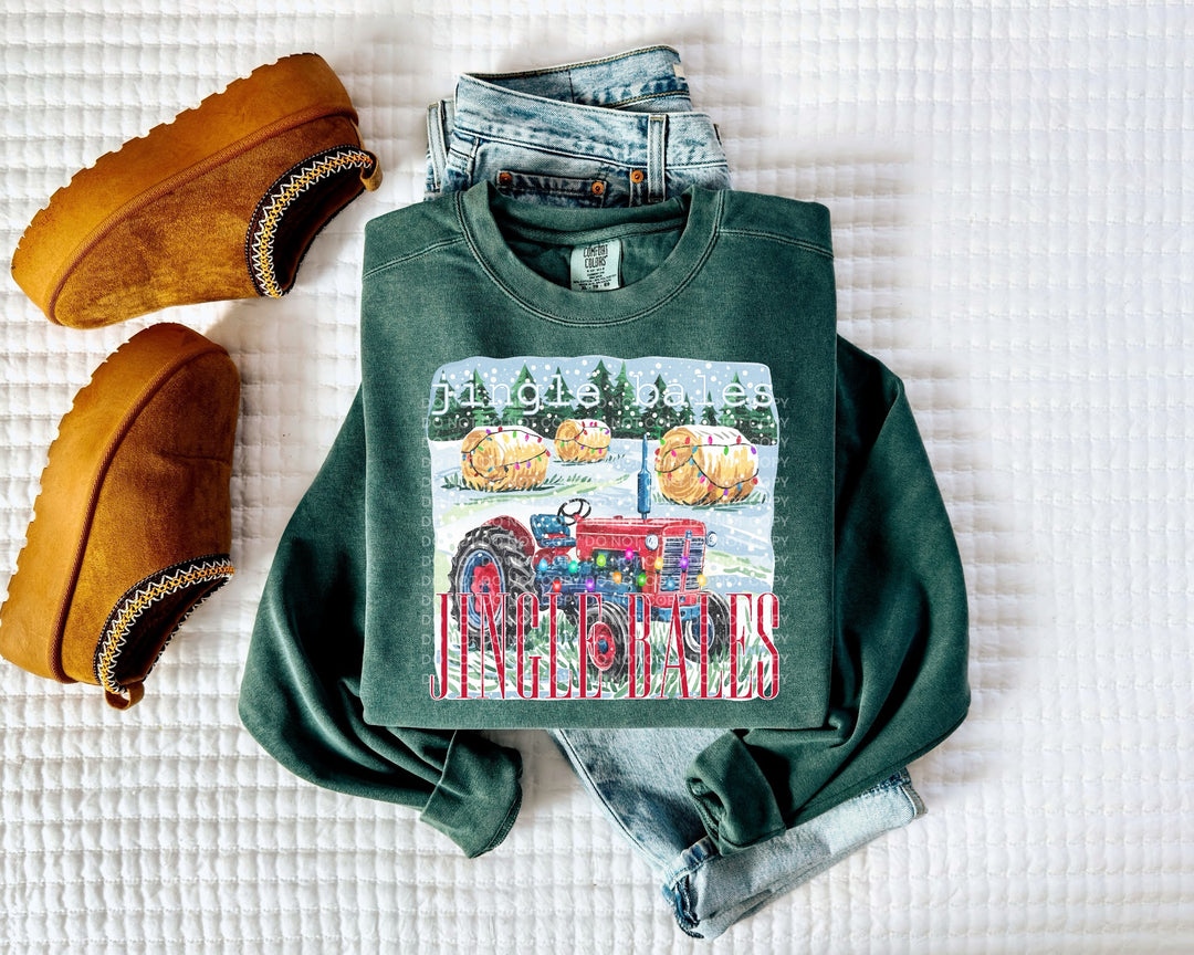 Jingle Bales DTF Print