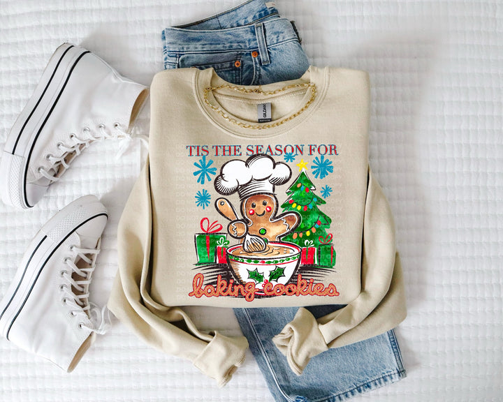 Tis The Season For Baking Cookies DTF Print