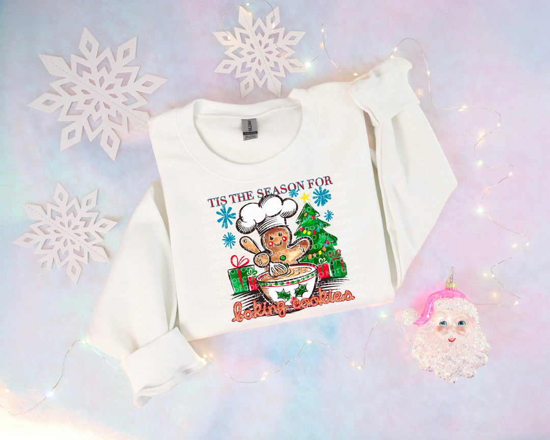 Tis The Season For Baking Cookies DTF Print