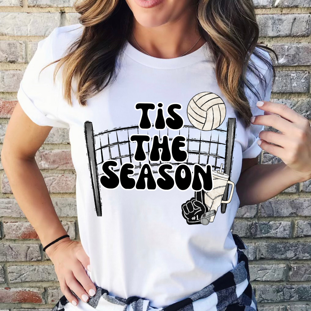 Tis The Season Volleyball DTF Print