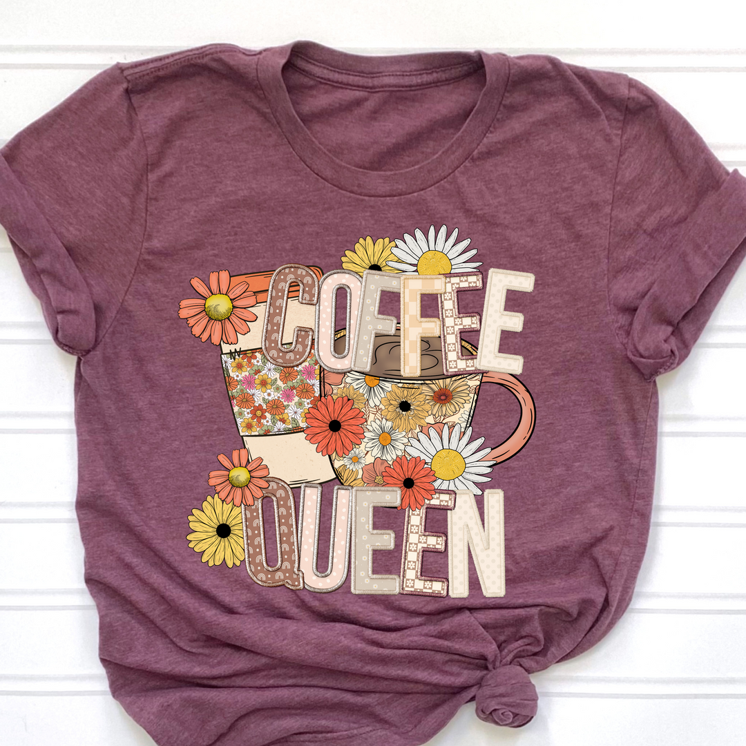 Coffee Queen DTF Print