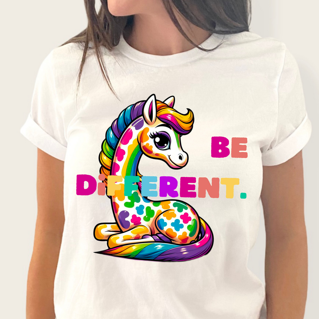 Be Different Giraffe DTF Print