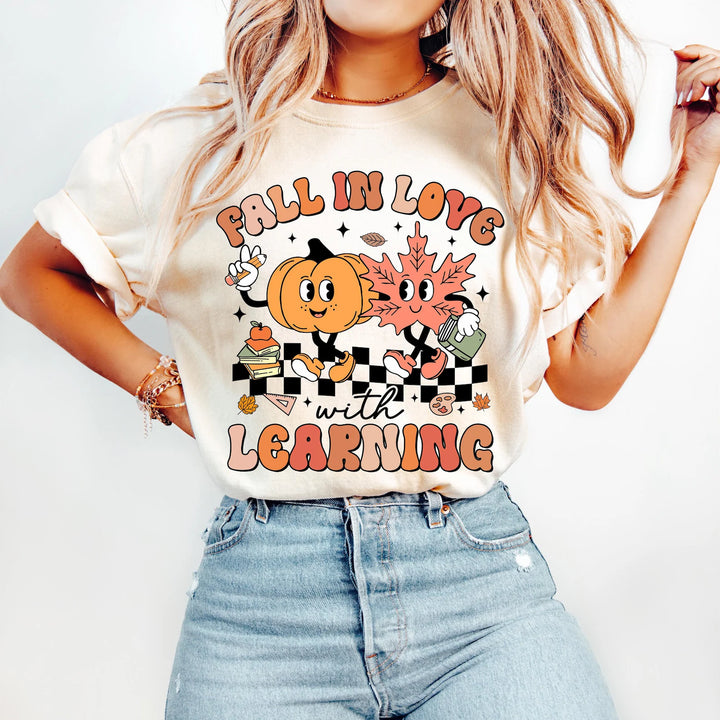 Fall In Love With Learning DTF Print