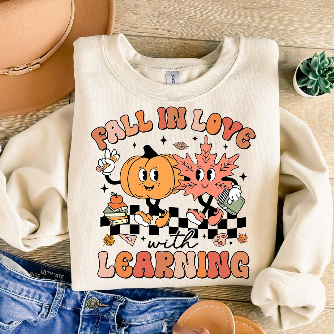 Fall In Love With Learning DTF Print