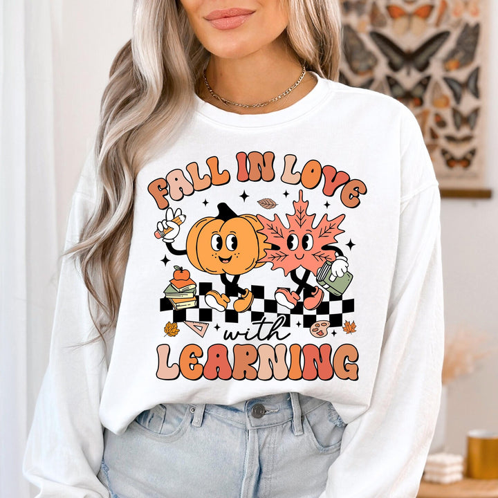 Fall In Love With Learning DTF Print