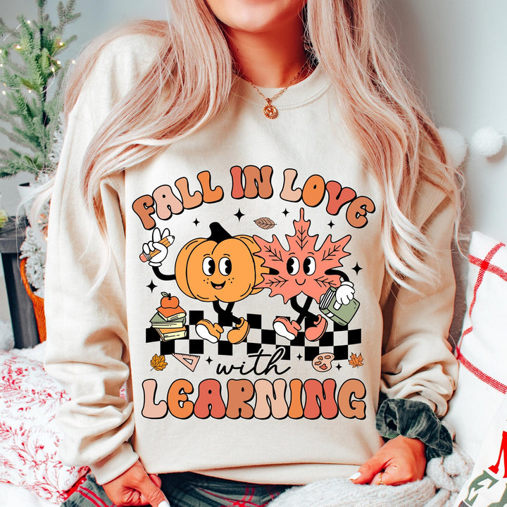 Fall In Love With Learning DTF Print