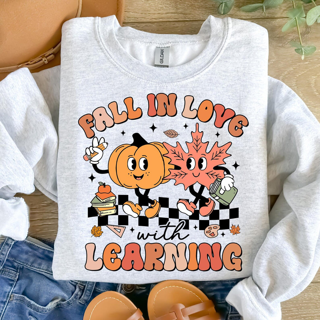 Fall In Love With Learning DTF Print