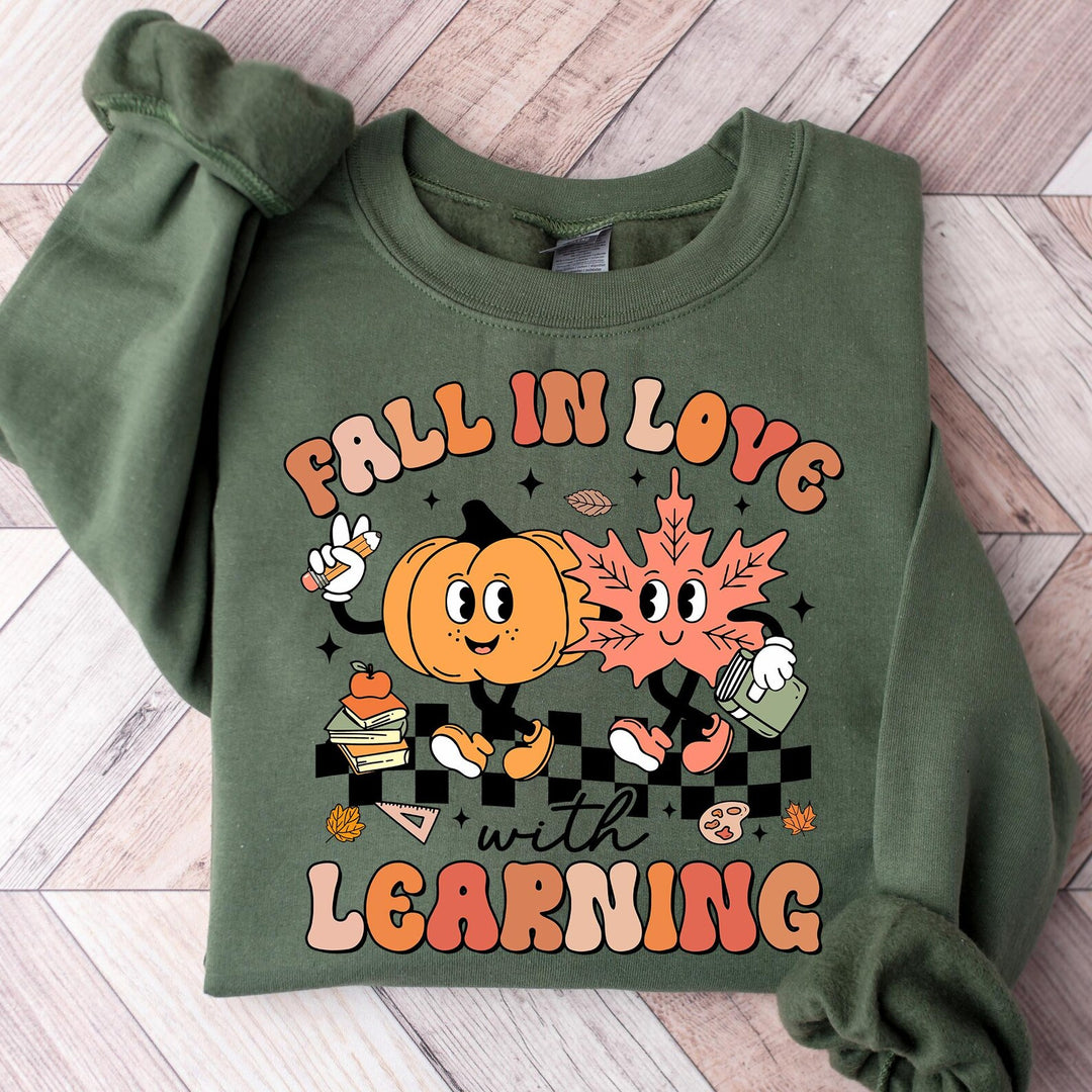 Fall In Love With Learning DTF Print