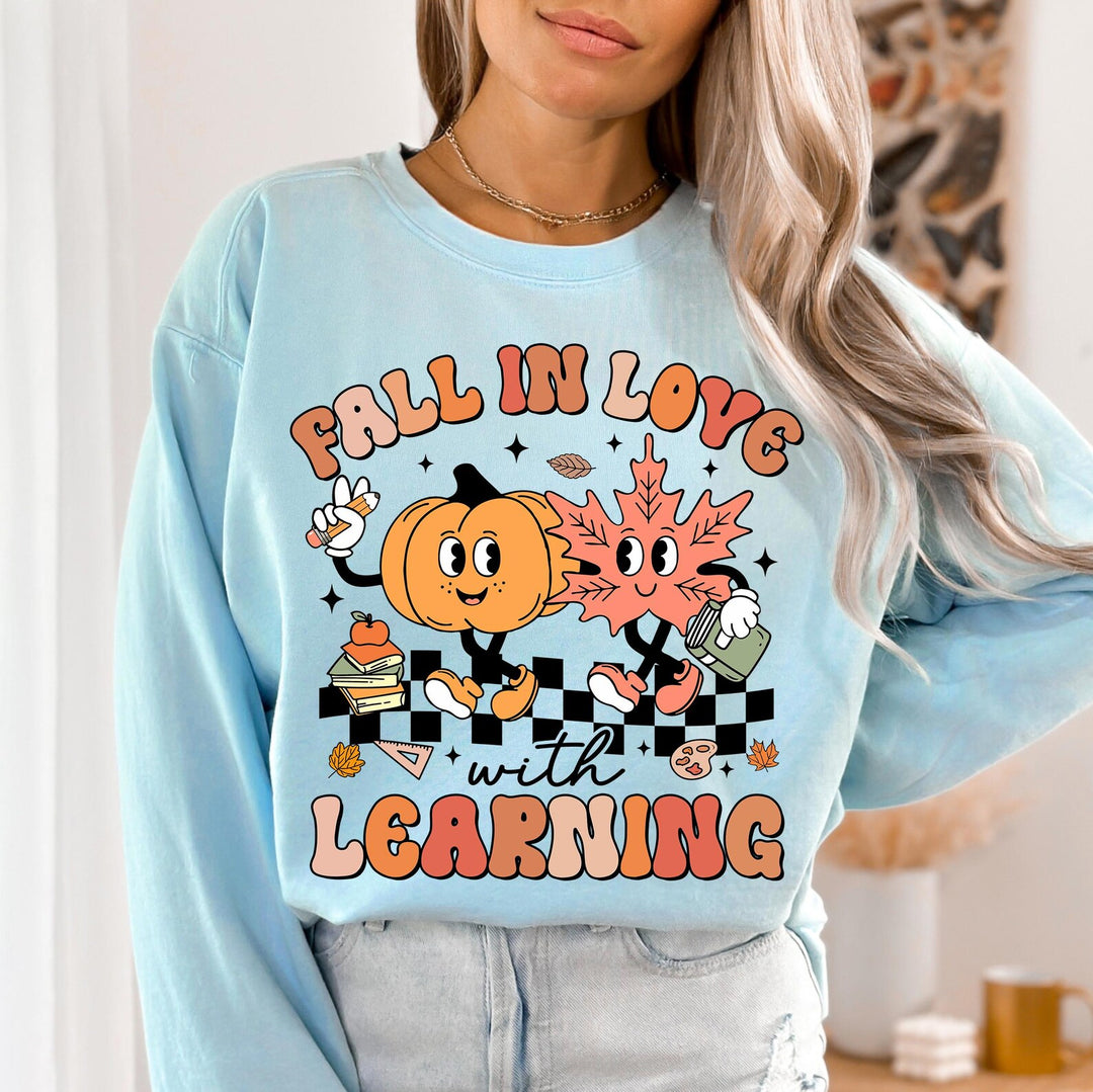 Fall In Love With Learning DTF Print