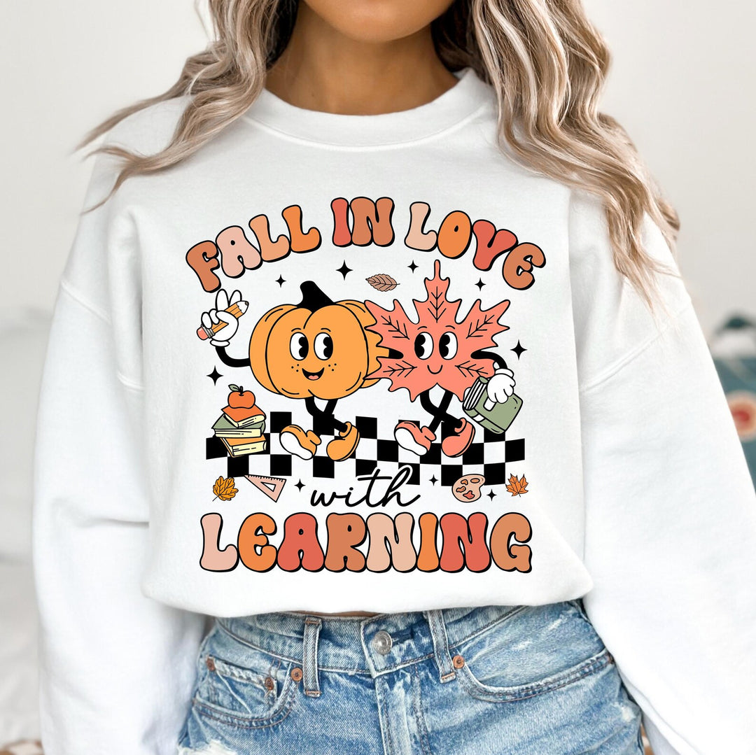 Fall In Love With Learning DTF Print