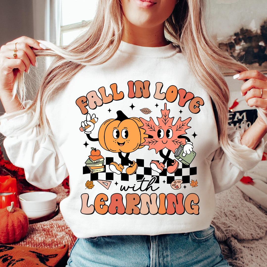 Fall In Love With Learning DTF Print