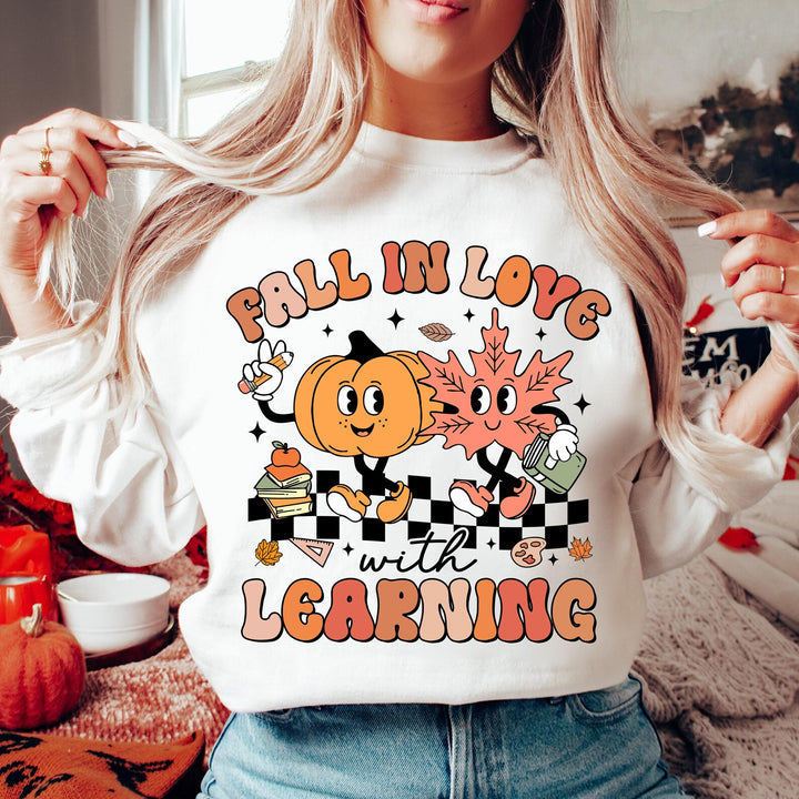 Fall In Love With Learning DTF Print