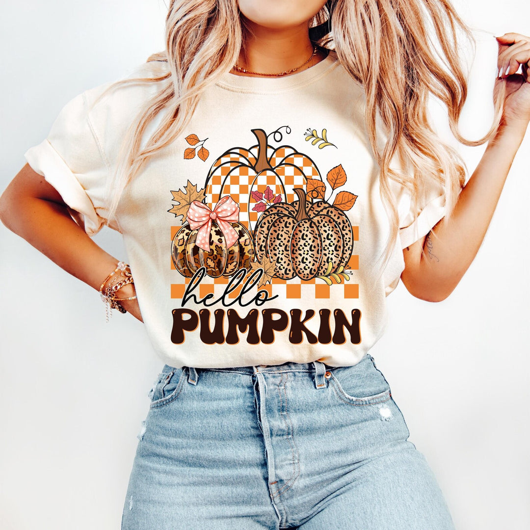 Hello Pumpkin DTF Print