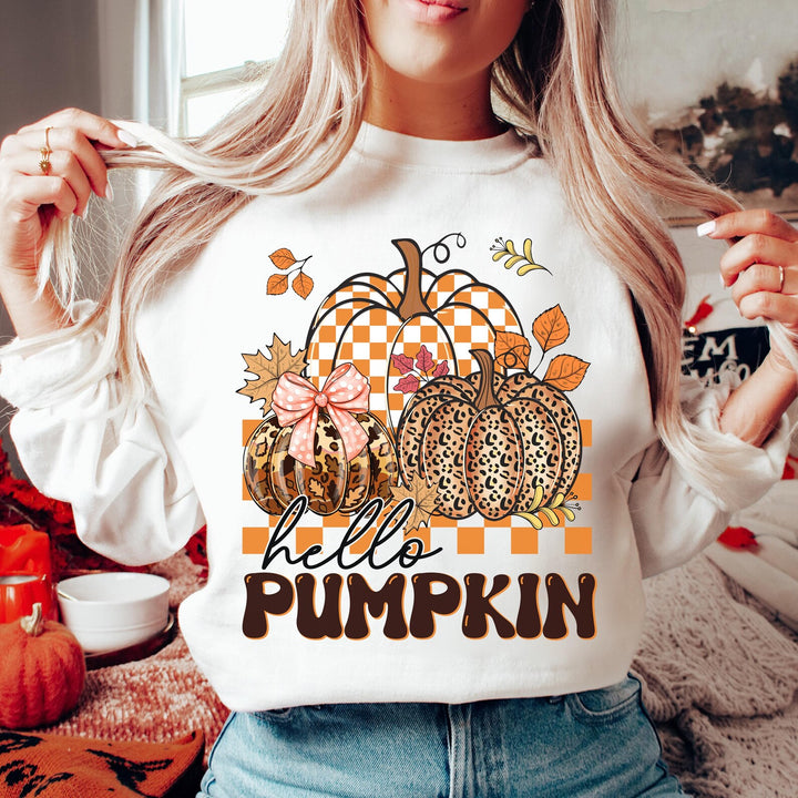 Hello Pumpkin DTF Print