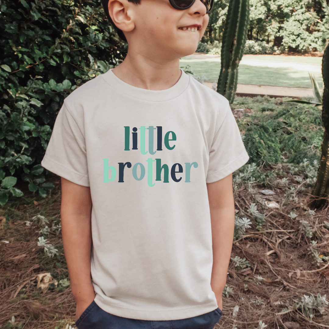 Blue Letters Brother DTF Print