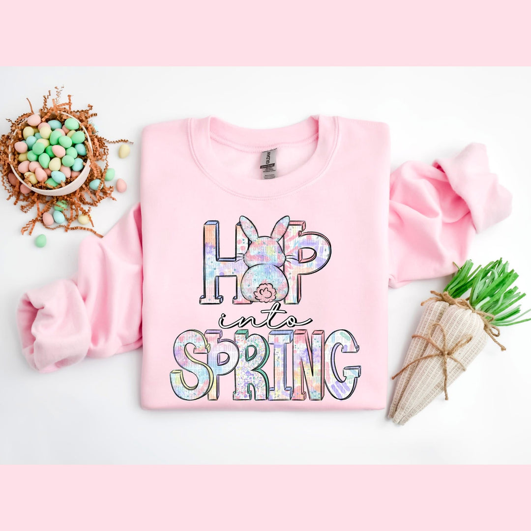 Hop Into Spring DTF Print