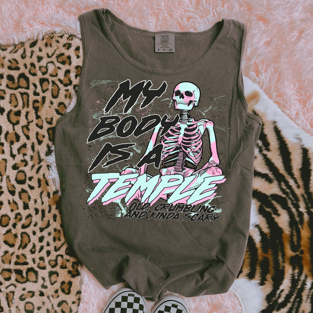 My Body Is A Temple DTF Print