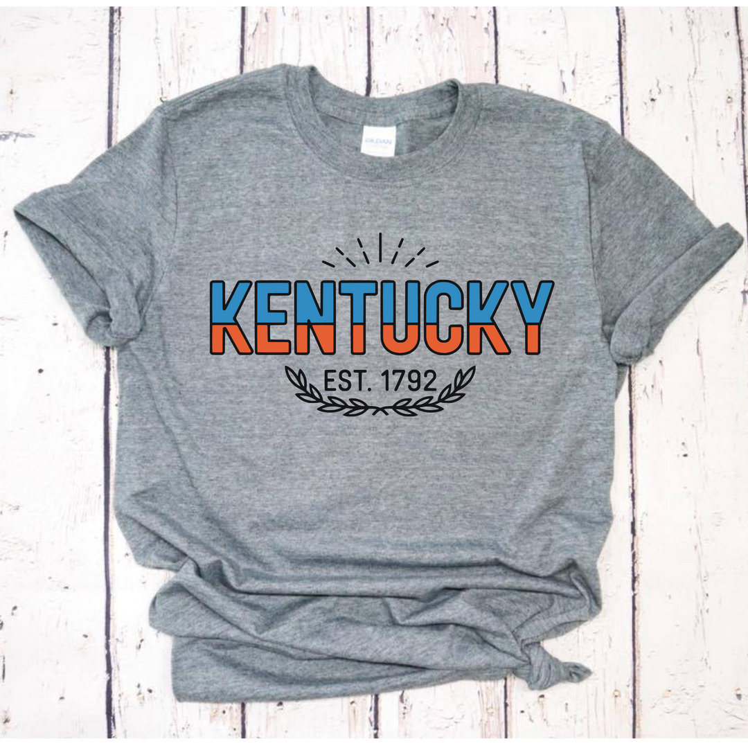 Kentucky EST 1792 DTF Print
