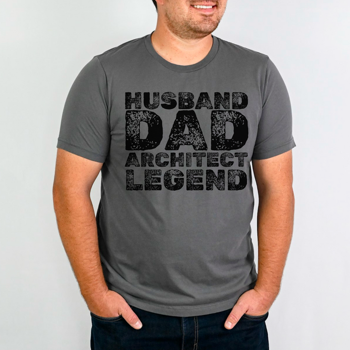 Husband Dad Legend Titles DTF Print