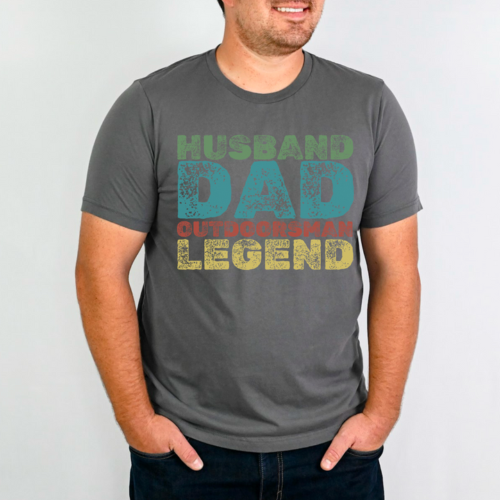 Husband Dad Legend Titles DTF Print