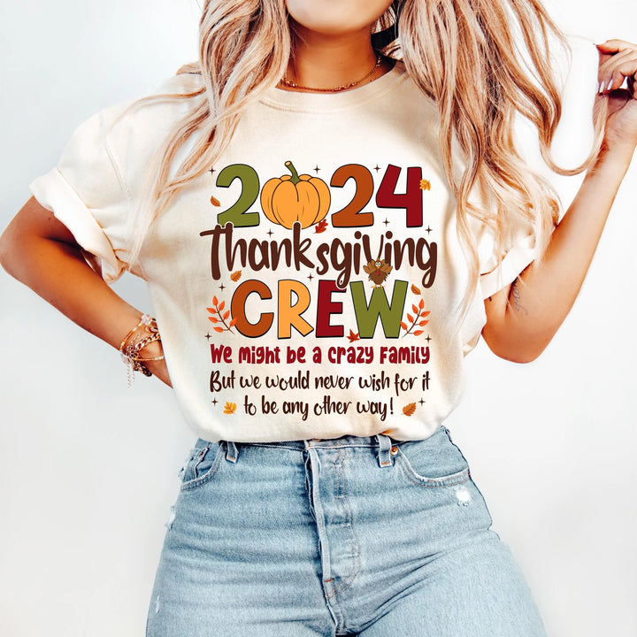 2024 Thanksgiving Crew DTF Print