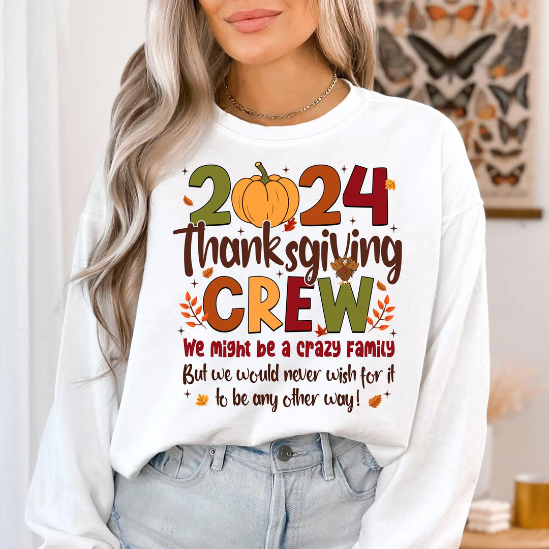 2024 Thanksgiving Crew DTF Print