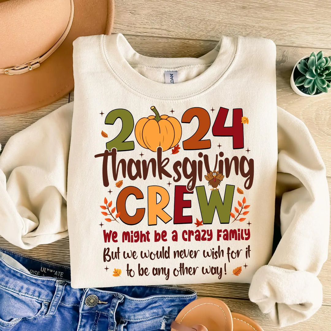 2024 Thanksgiving Crew Sweatshirt