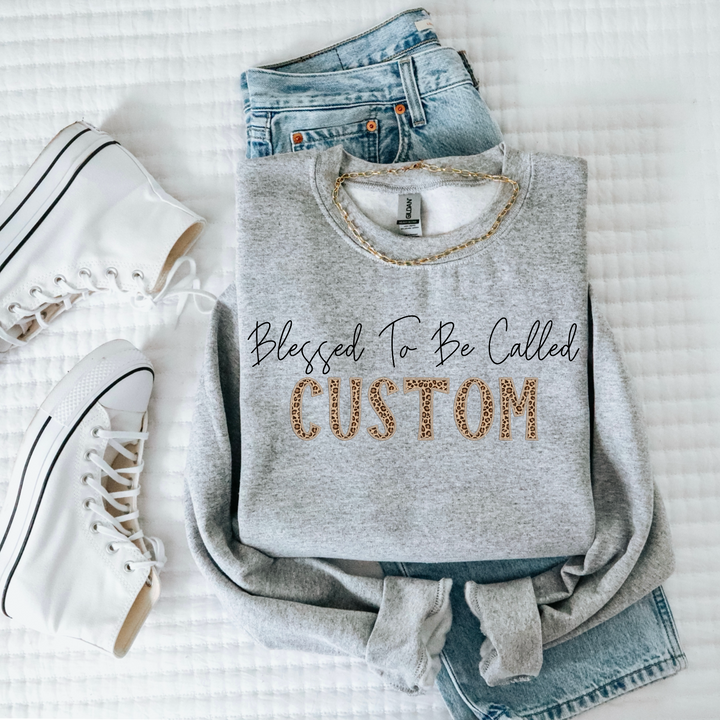 Blessed To Be Called Leopard Names DTF Print