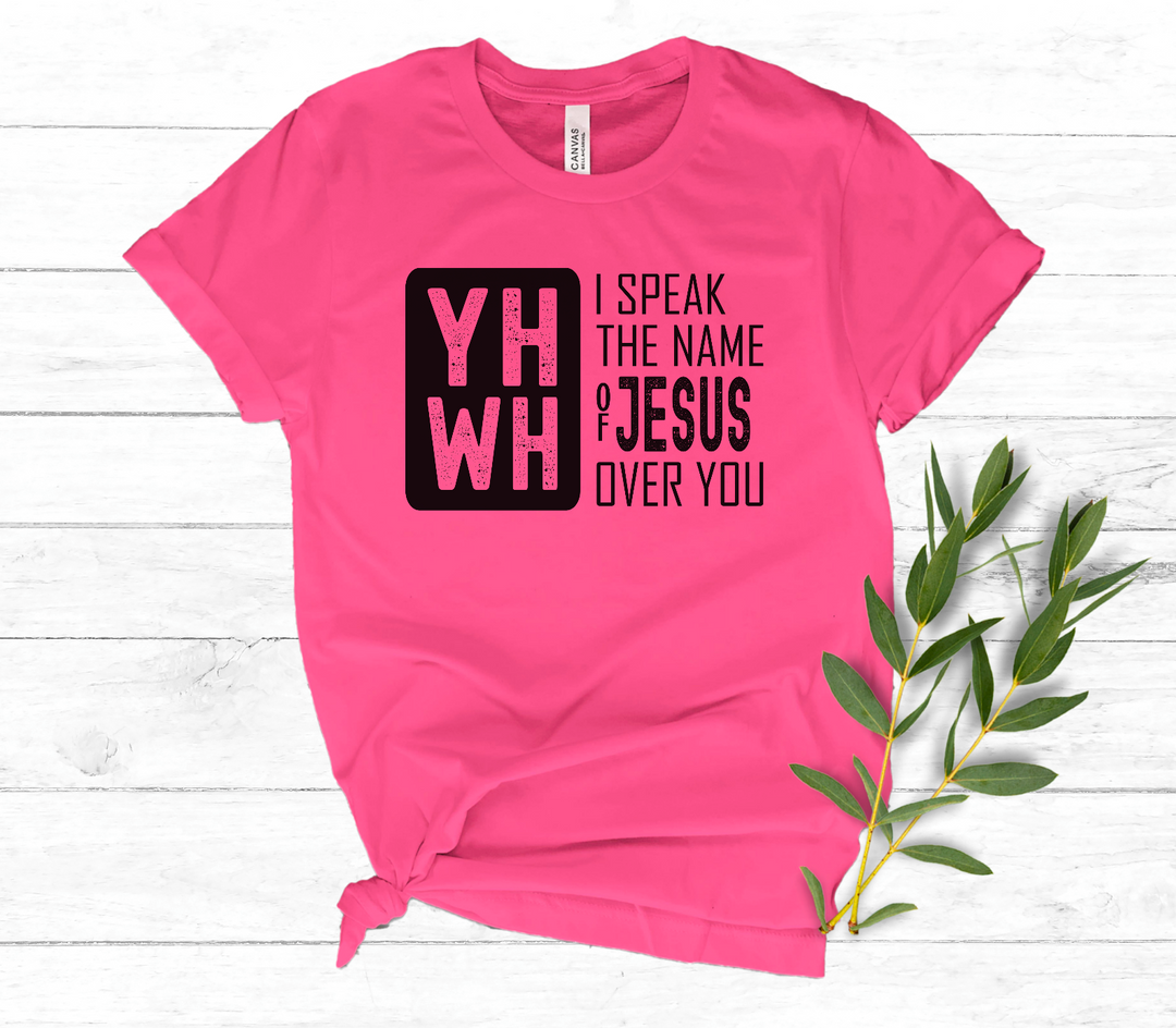 I Speak The Name of Jesus Over You DTF Print