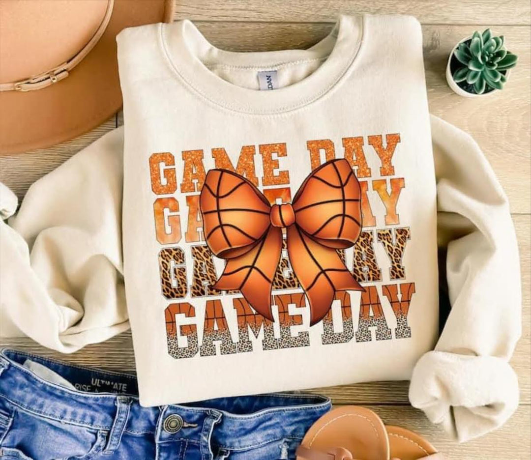 Game Day Basketball (SAND) Sweatshirt