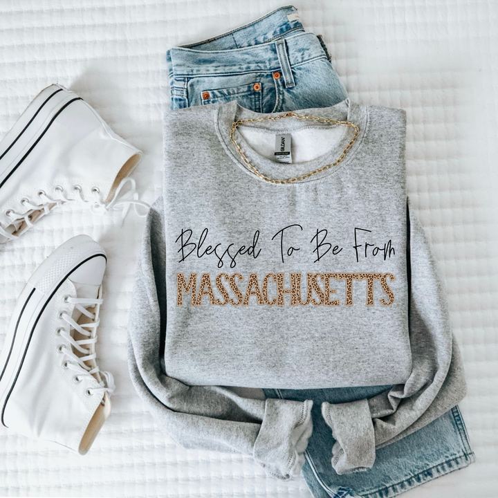 Blessed To Be From Leopard States DTF Print