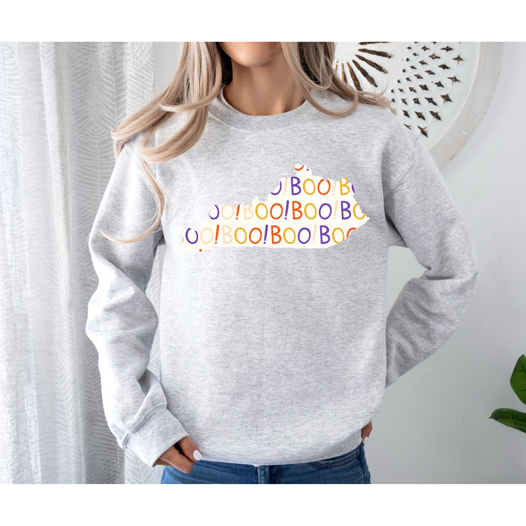 Boo Kentucky State DTF Print