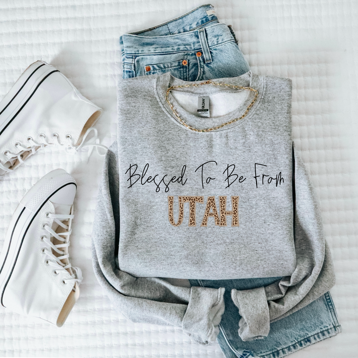 Blessed To Be From Leopard States DTF Print