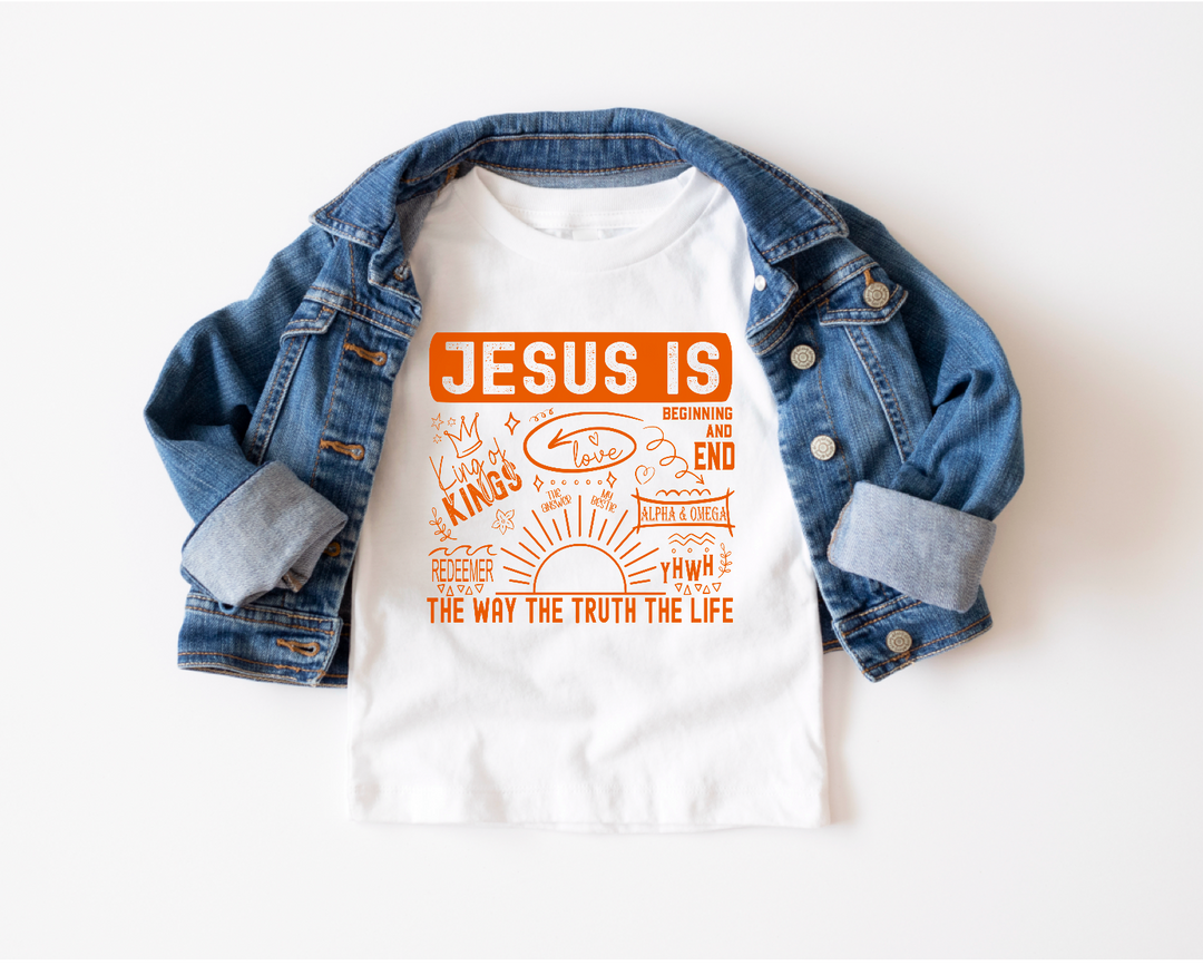 Jesus Is Collage DTF Print