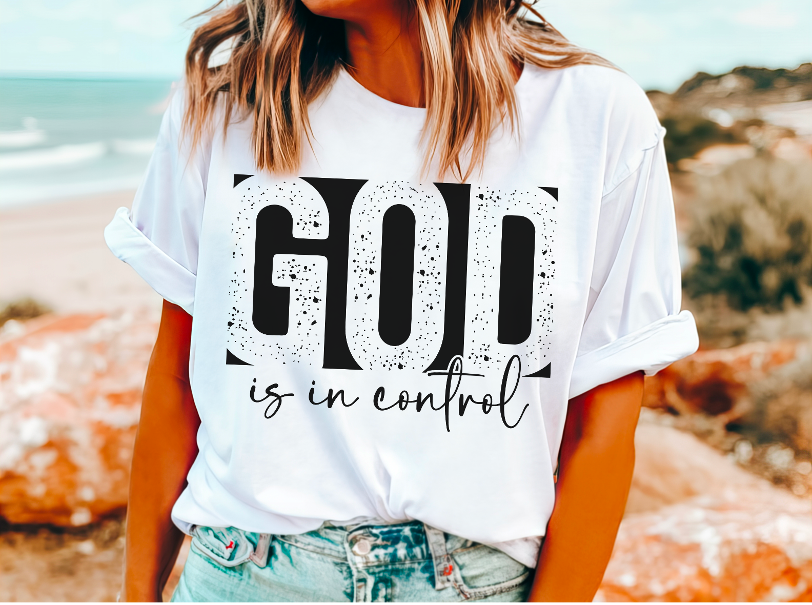 God Is In Control DTF Print