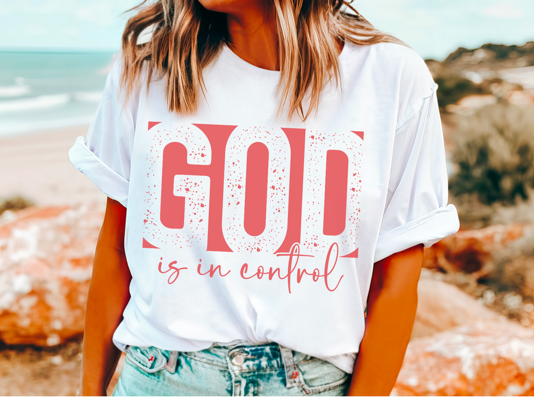 God Is In Control DTF Print