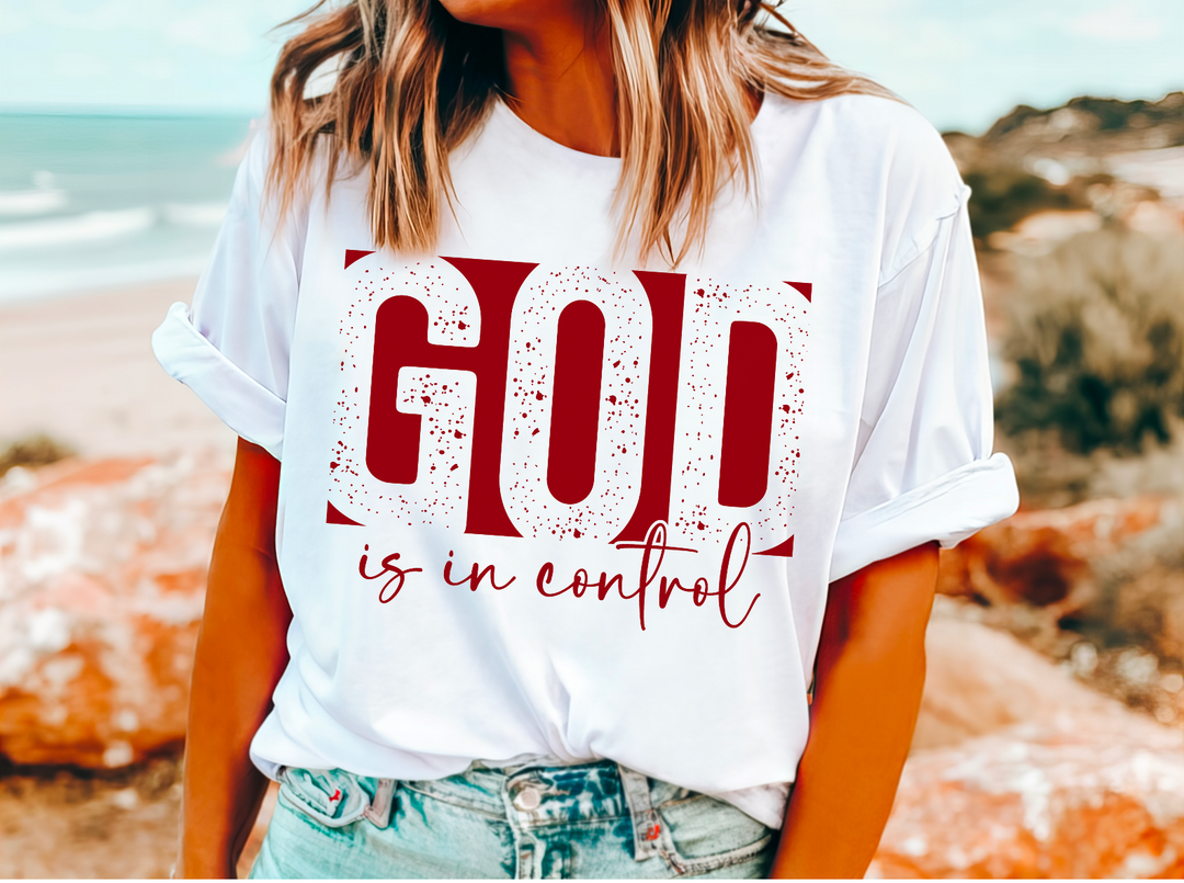 God Is In Control DTF Print