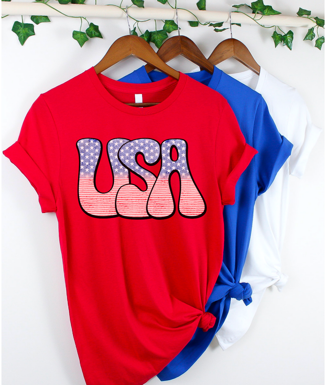 USA Stars and Stripes DTF Print