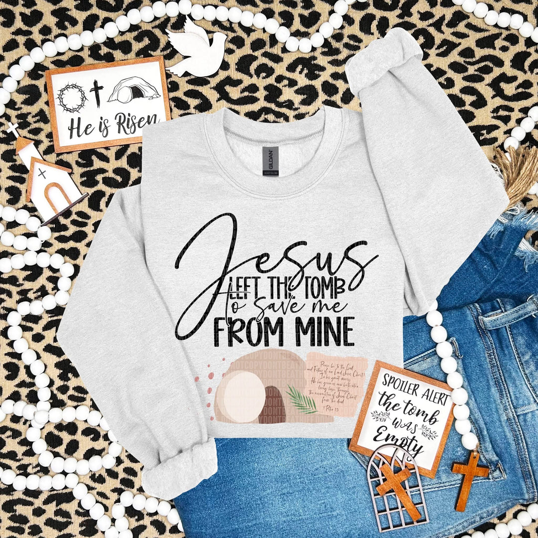 Jesus Left The Tomb DTF Print