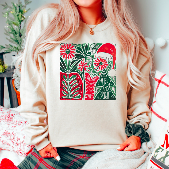 Merry & Bright DTF Print